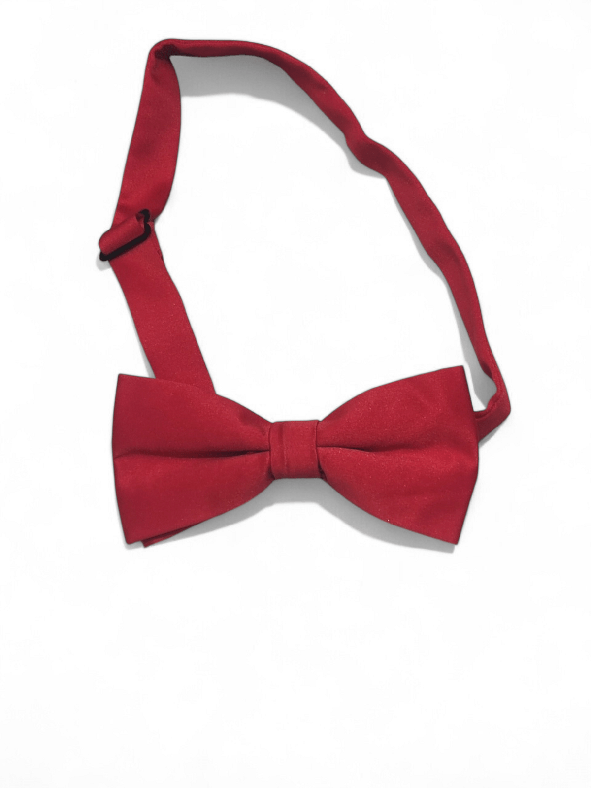 Ανδρικό μονόχρωμο υφασμάτινο παπιγιόν κόκκινο χρώμα