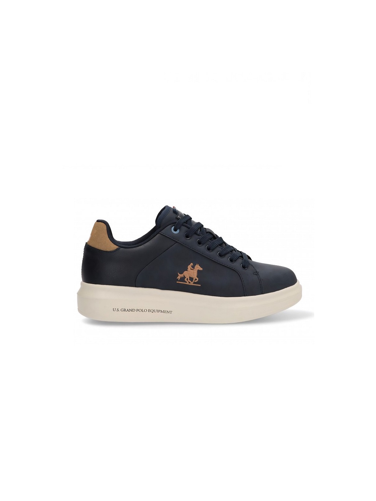 Ανδρικά casual sneakers U.S.GRAND POLO μπλέ χρώμα GPM528301 3232 DEEP BLUE
