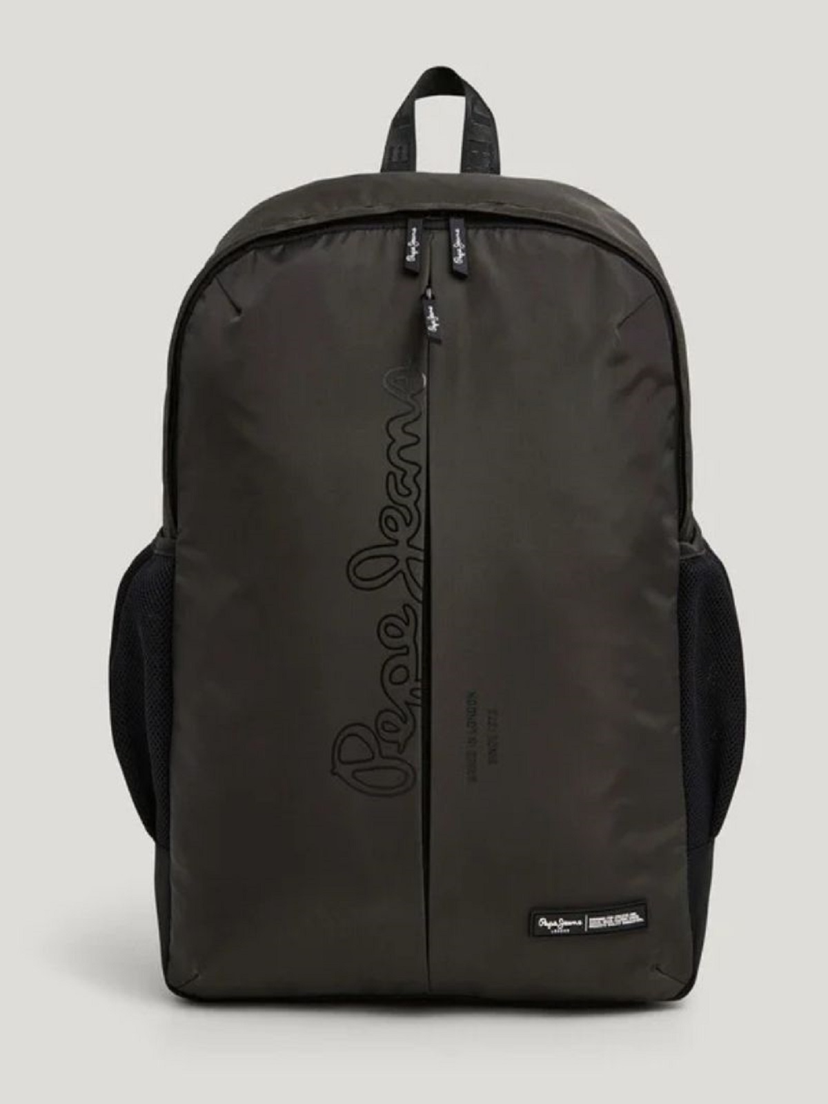Ανδρικό Backpack Pepe Jeans DEVIN CORE σκούρο λαδί χρώμα PM0300001 975 DARK GREY