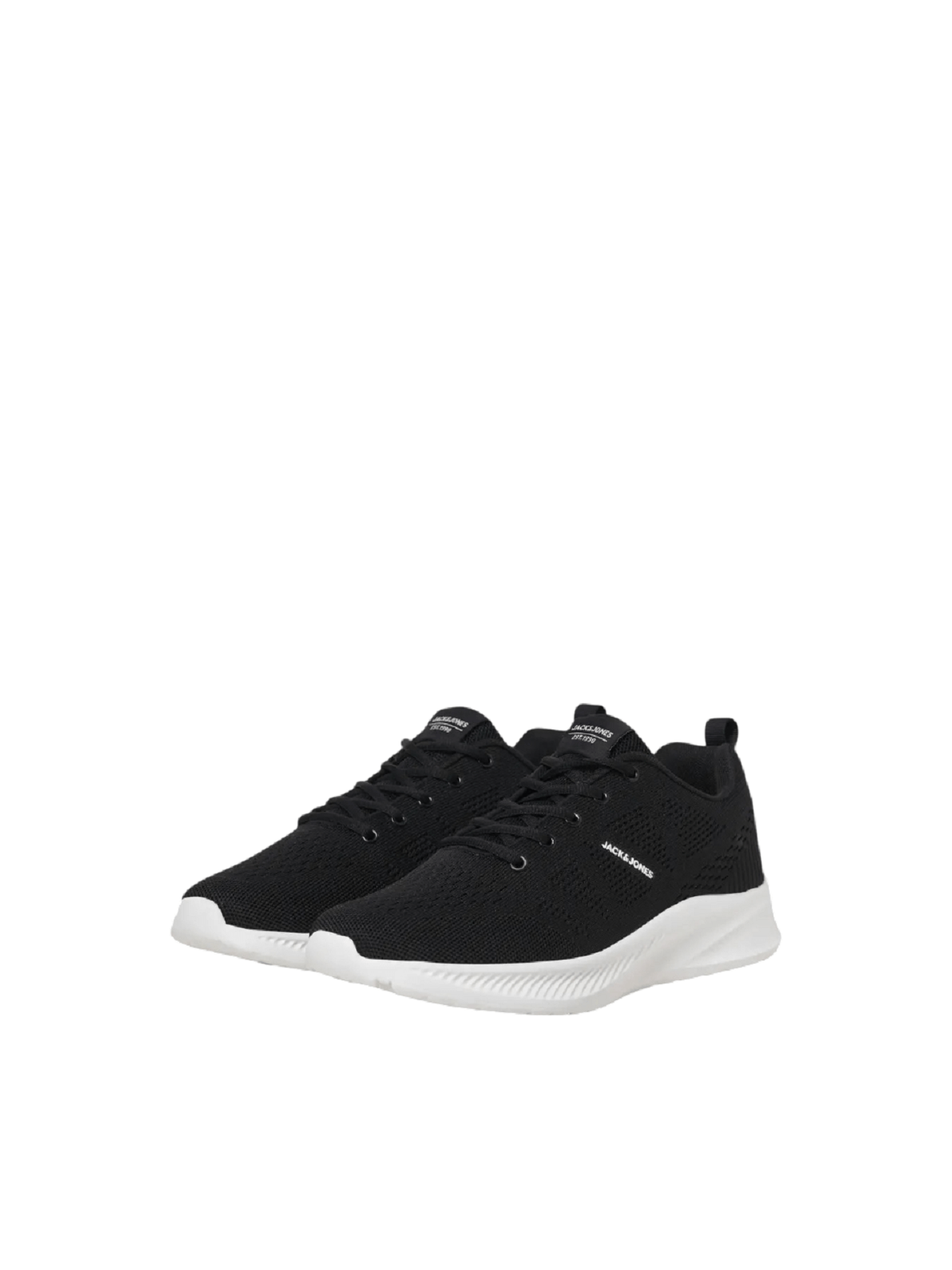 Ανδρικά αθλητικά sneaker Jack&Jones μαύρο χρώμα