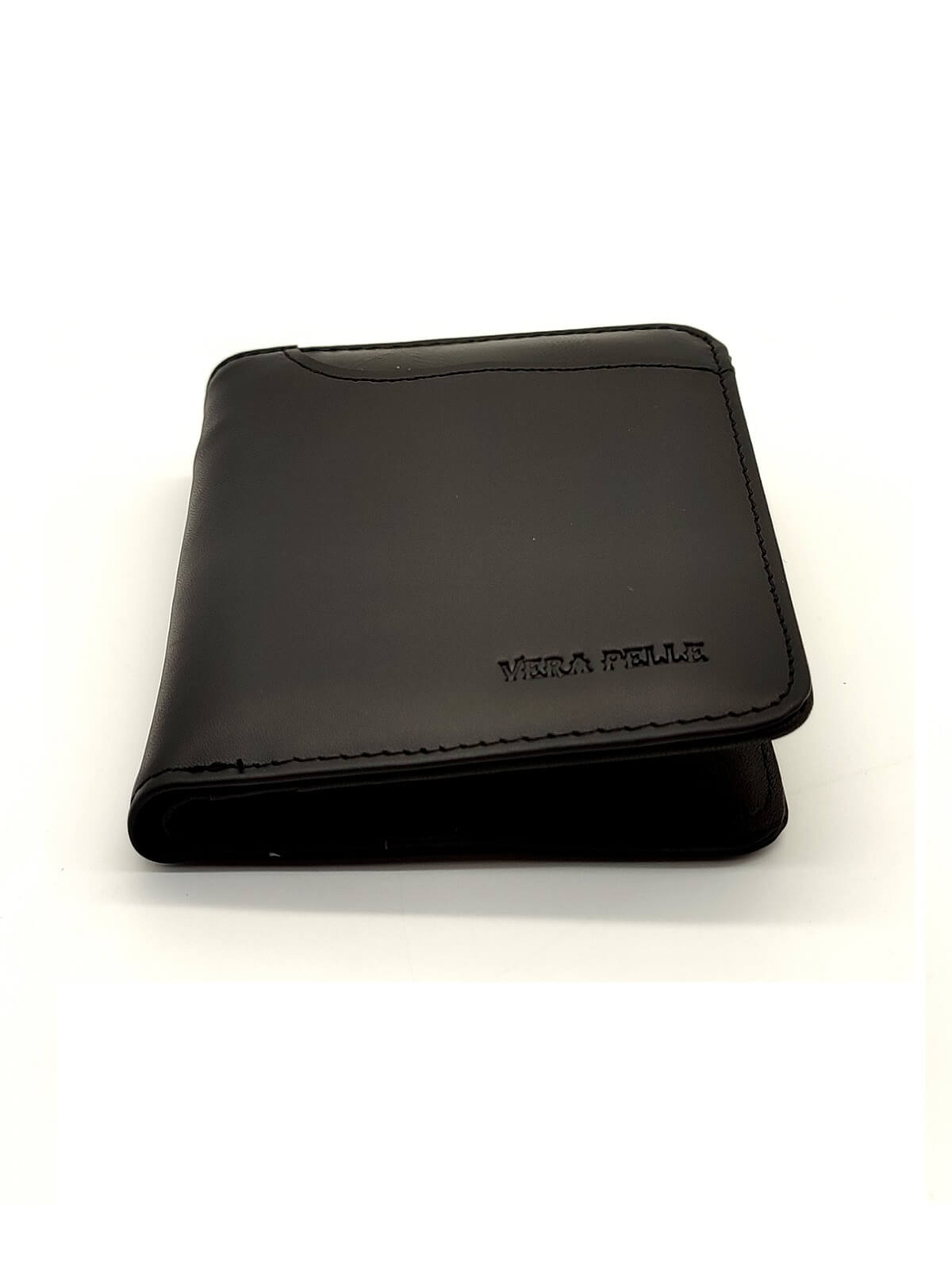 Ανδρικό δερμάτινο πορτοφόλι MCAN μαύρο χρώμα