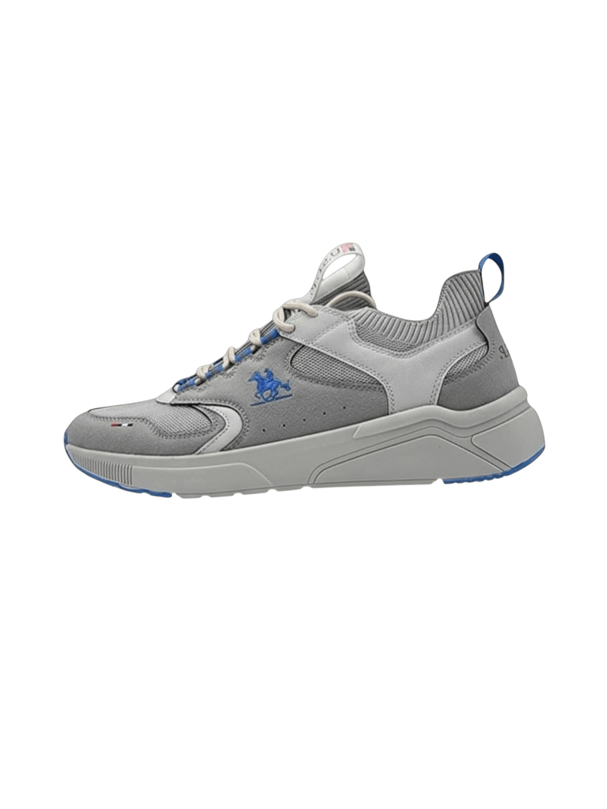 Ανδρικά Sneakers με κορδόνι U.S.GRAND POLO γκρί χρώμα