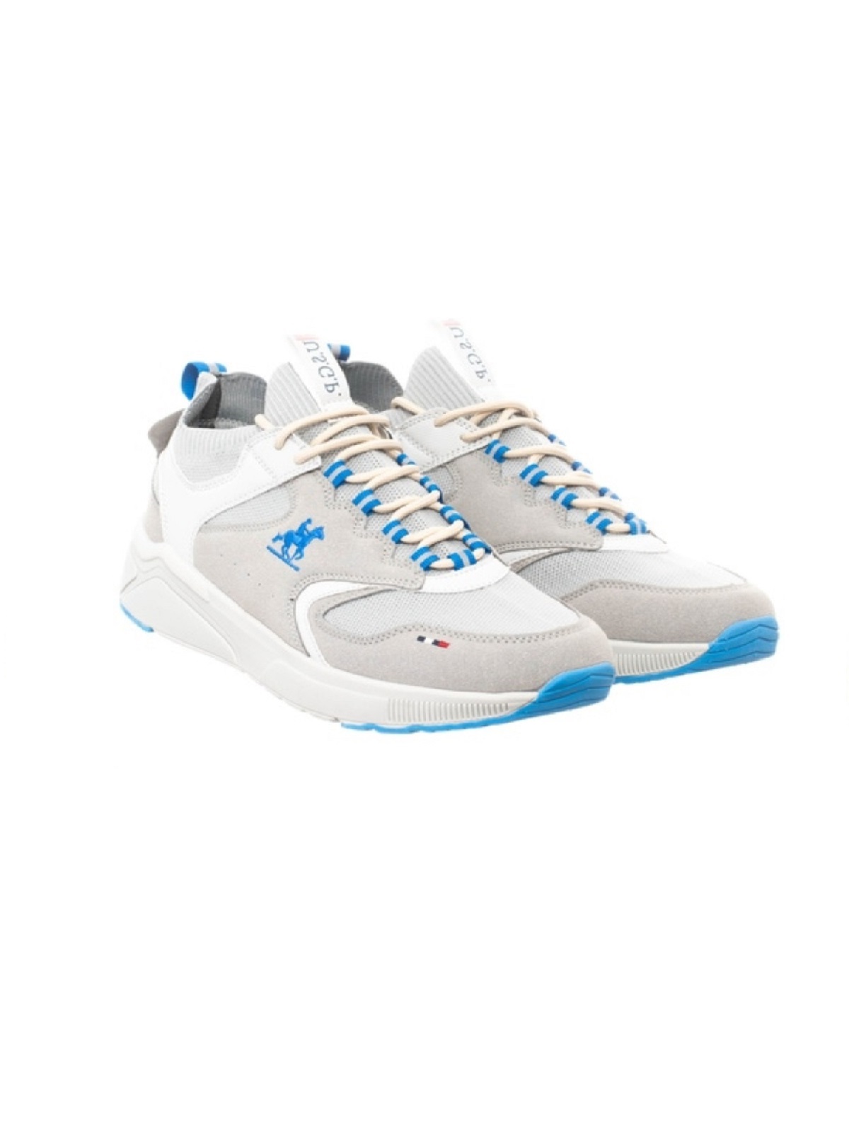 Ανδρικά Sneakers με κορδόνι U.S.GRAND POLO γκρί χρώμα