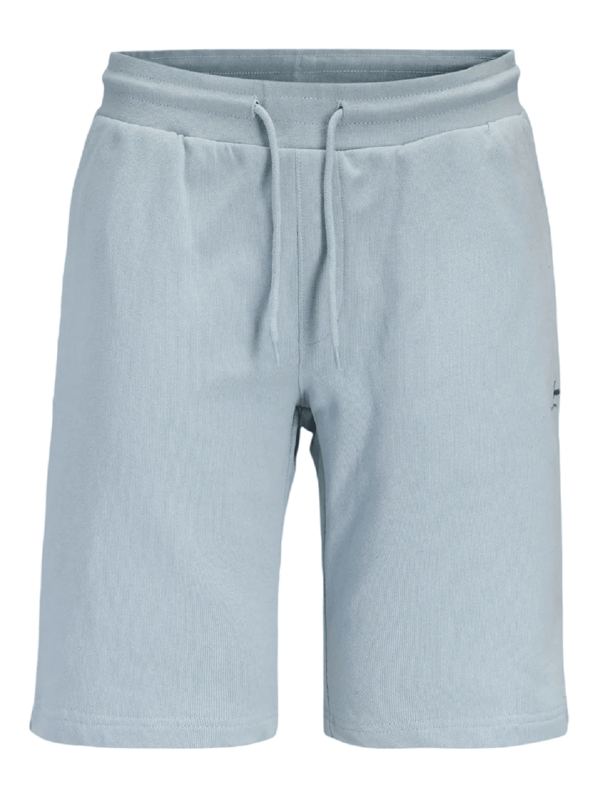 Ανδρική αθλητική βερμούδα με λογότυπο Jack&Jones γκρί-σιέλ χρώμα